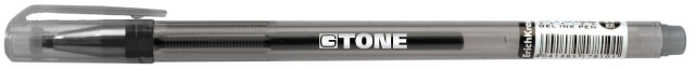 Ручка гелевая ЧЕРНАЯ G-TONE ЕК17810 1/12