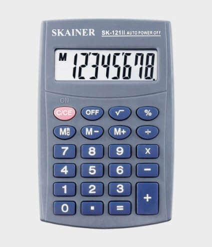Калькулятор 8 разрядов SK-121II SKAINER
