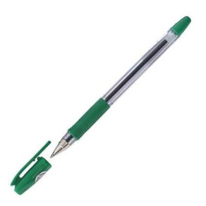 Ручка шариковая PILOT FINE, зеленая, 0,7 мм, арт.BPS-GP-F-G 1/12 1/12