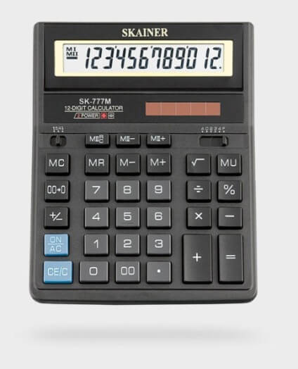Калькулятор 12 разрядов SK-444L SKAINER