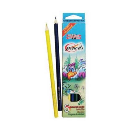 Карандаши 6цв., ПТИЦЫ 3551/6 1/24