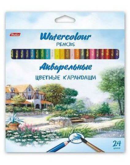 Карандаши 24цв. аквар. "Пейзаж" BKa_24350 1/6