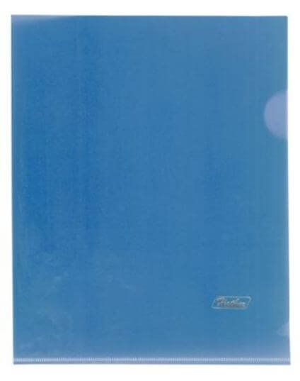 Папка-уголок А5  180мкм Синяя   AG5_00102  1/20