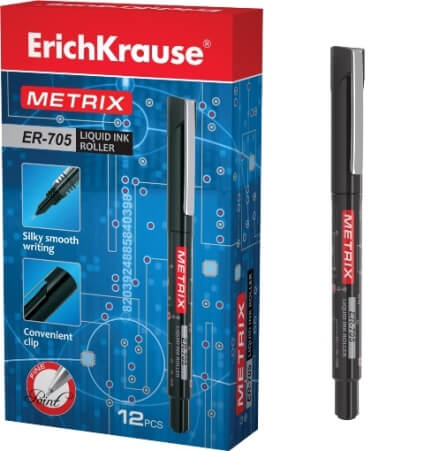 Роллер METRIX ER-705 черный ЕК35087 1/12