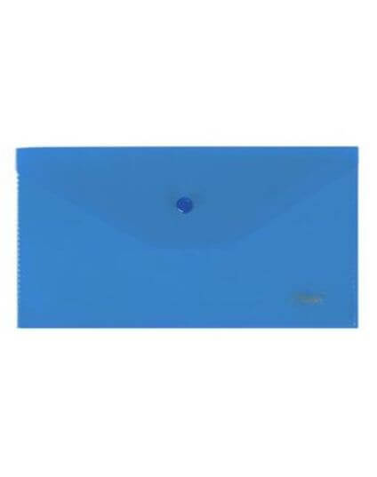 Папка на кнопке С6 180мкм Синяя 224х119мм AKk6_00002 1/5/125