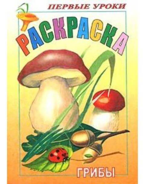 Раскраска А5 Посмотри и раскрась "Грибы" 1-ые уроки 03057 1/100