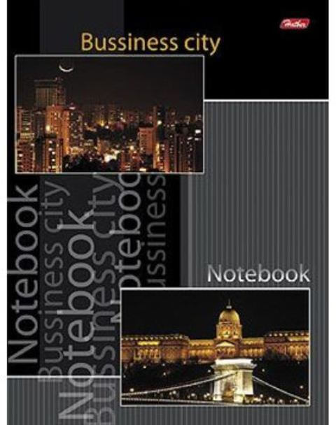 Бизнес-блокнот А5 80л 7БЦ "Business city" 5цв.блок 80ББ5В1_08959