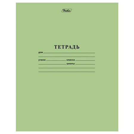 Тетрадь 24л., А5, клетка Зеленая 24Т5B1_05112 1/18/180