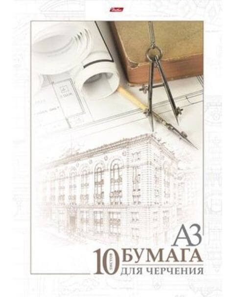 Папка для черчения, 10л., А3, -Архитектура- 10Бч3A_11033 1/30