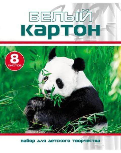Картон бел. А-3 8л "Панда" на скобе 8Кб3_07106 1/73