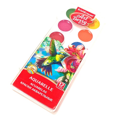 Акварель 12цв. ArtBerry® с УФ защитой яркости 41724