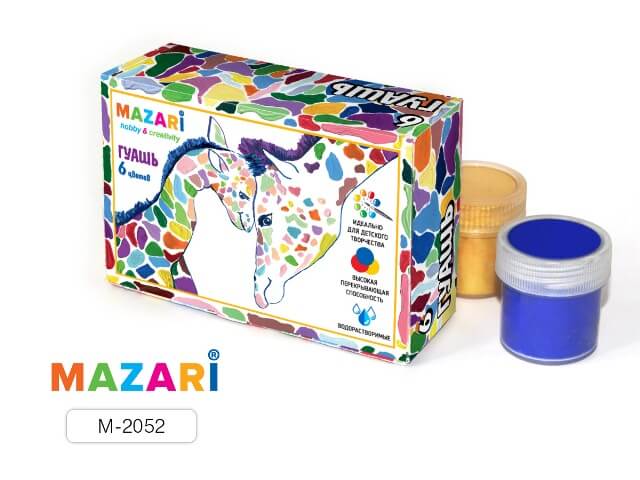 Гуашь 6цв. ART ANIMALS 20мл. М-2052 1/24