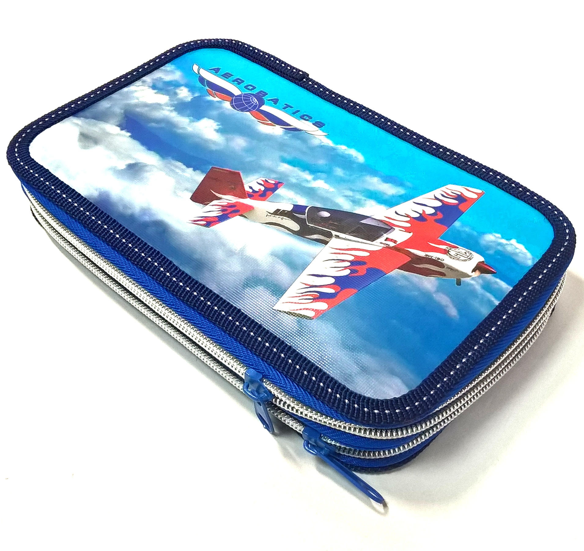 Пенал на 2 отд. "Аэробатикс" лам. 2621081 30П26/2 1/36