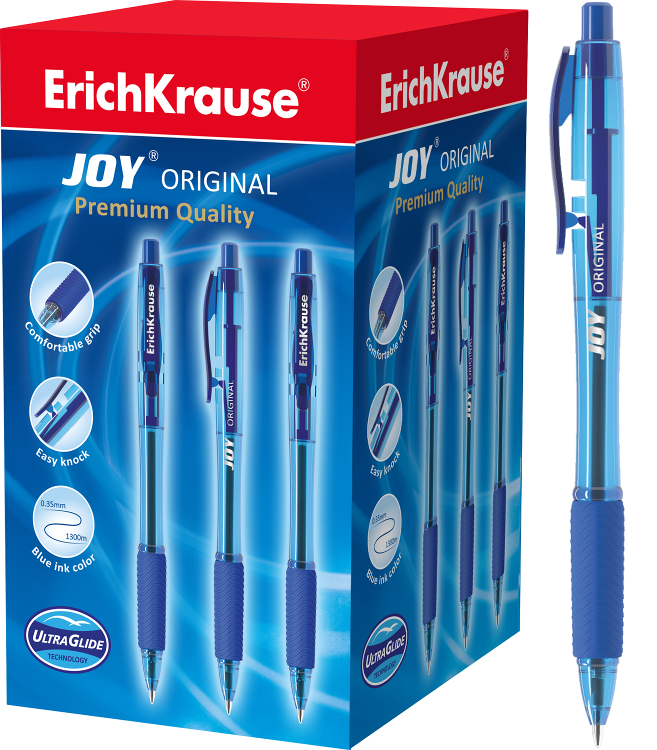 Ручка авт. шариковая JOY, Ultra Glide Technology ЕК43346 1/50