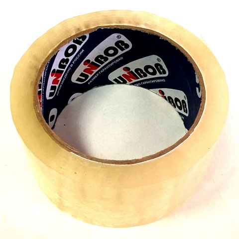 Скотч 48ммХ66м, UNIBOB прозрачный 500 6/36