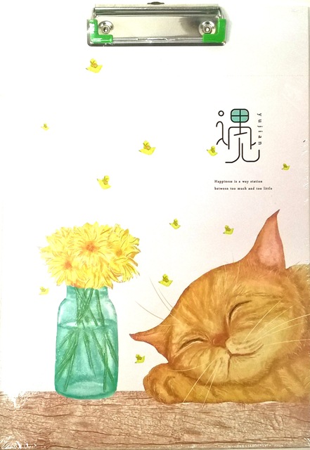 Планшет А4 "КОТЕНОК" картон лам. с рис. арт.BJ014