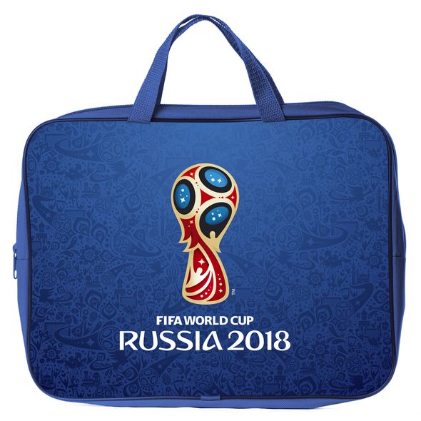 Сумка Текстильная А4 с РУЧКАМИ -Эмблема- ЧМ ПО ФУТБОЛУ 2018 NSn_44007 1/12