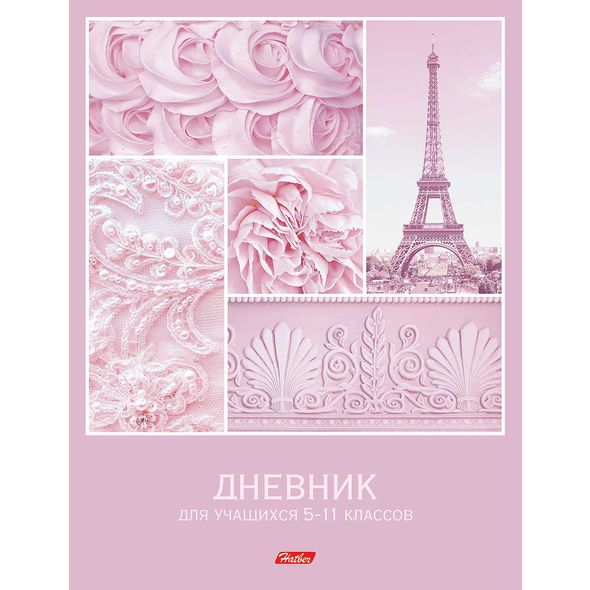 Дневник ст.кл. "Розовая нежность" 7БЦ со справ.матер. 48ДТ5В_18098 1/24