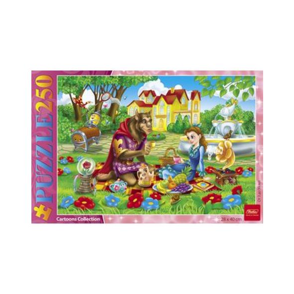 Пазлы 250эл. А3 -Красавица и чудовище- 250ПЗ3_12411 1/10
