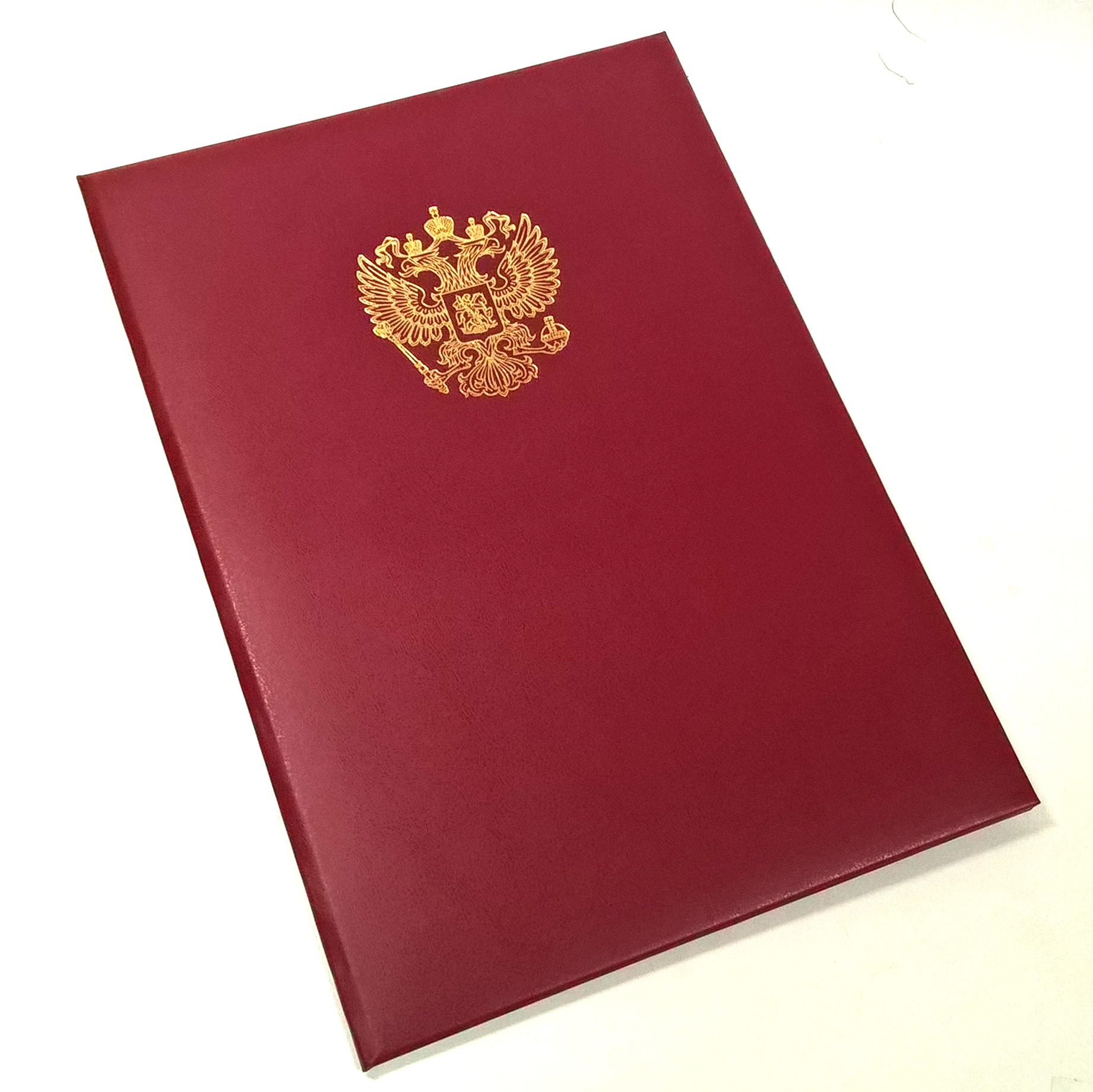 Папка Адресная А4 б/в Герб бордо 15А007 1/10