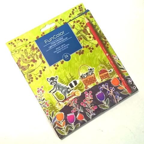 Карандаши 24цв., "FUNCOLOR" пластиковые 30-0062 1/12