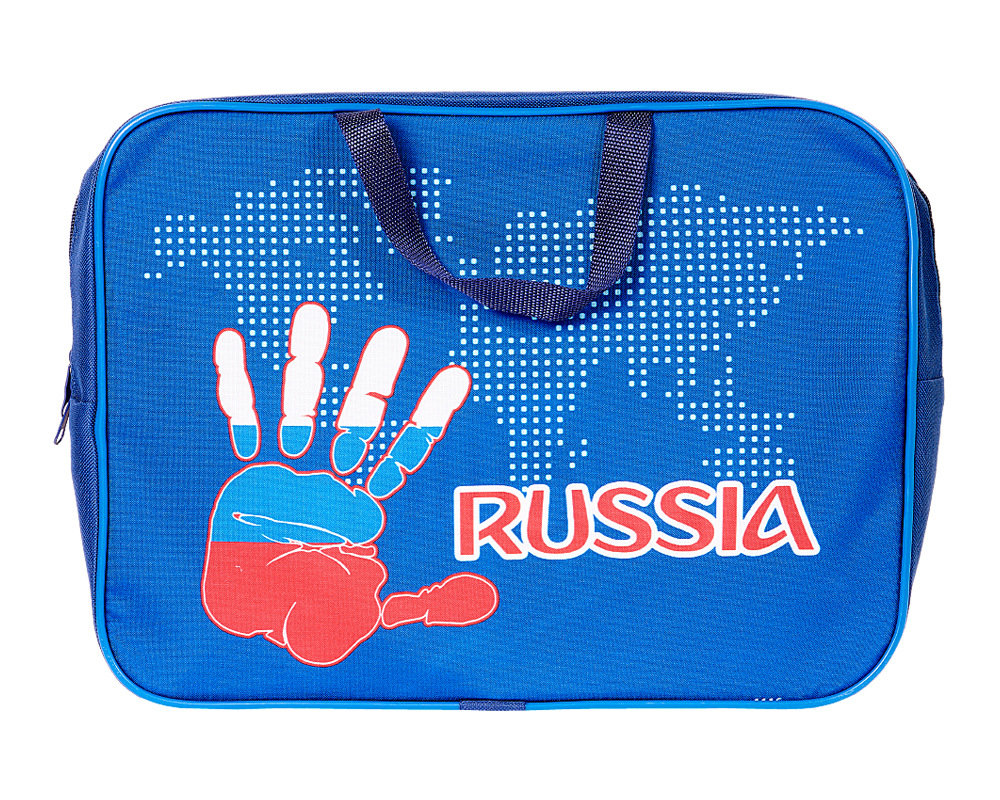 Папка А4 рант "Ладошка Россия" печать по ткани 2Ш48_1116 1/20