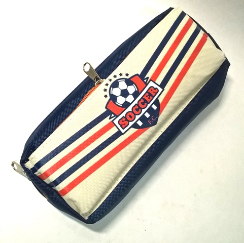 Пенал на молнии "SOCCER"2 отд., 3диз M-9376 1/8
