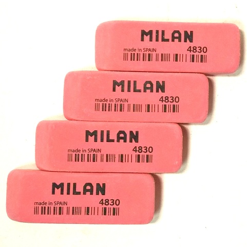 Ластик Milan скошен. 59*19*10мм арт.CNM4830 1/30