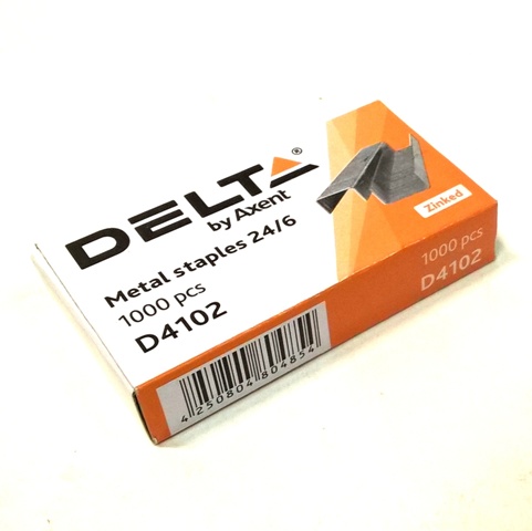 Скобы №24/6 DELTA D4102 1/20