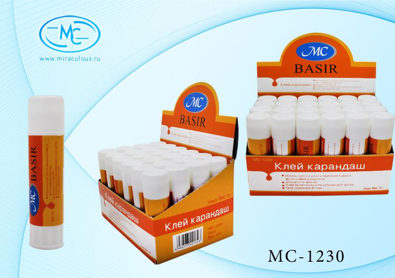 Клей-карандаш 15 г. МС-1230 1/24