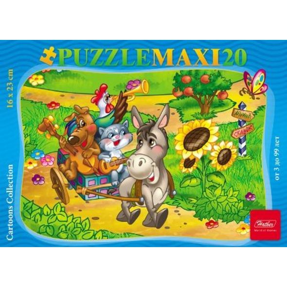 Пазлы 20эл. MAXI "Музыкальный квартет" А5 20ПЗ5_10720 1/20