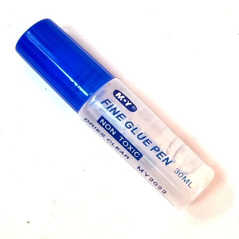 Клей силикатный с губч.дозатором 30ml.арт. MY-2022 1/24