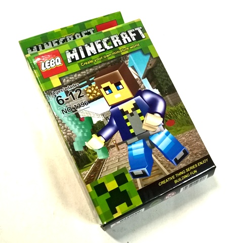 Игрушка-трансформер 3D "MINECRAFT" арт. 1796 1/12