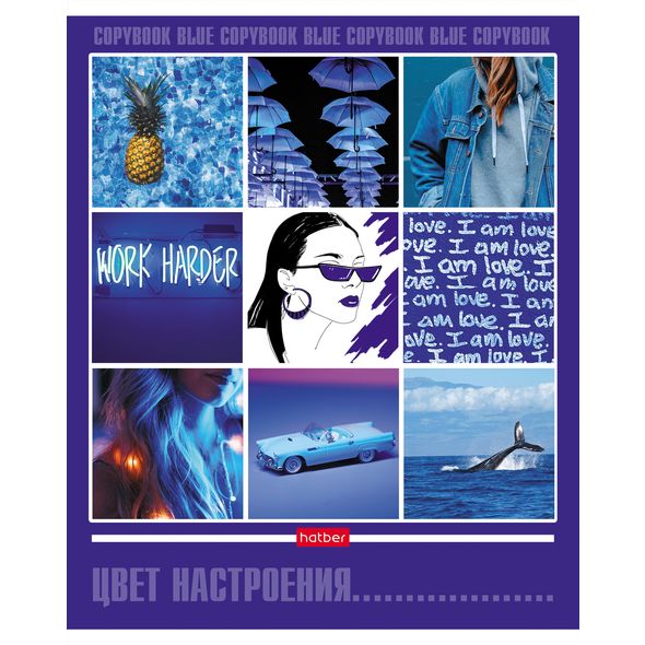 Тетрадь 48л. А5 "Цвет настроения" 48Т5В1 1/10/100