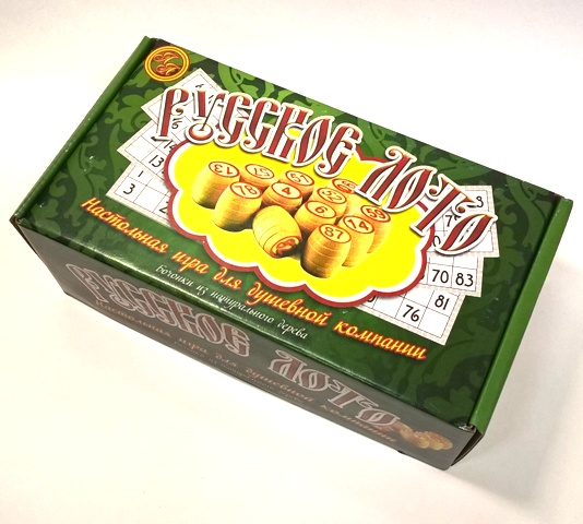 Игра настольная, РУССКОЕ ЛОТО, деревянные бочонки 178_18