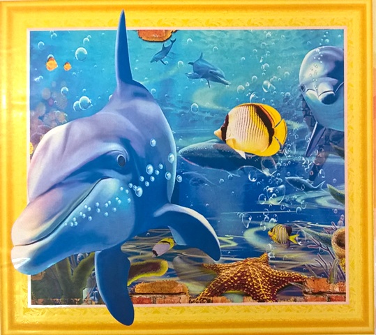 Алмазная мозаика 5D 40*50см МИР МОРЯ арт.LTH0432