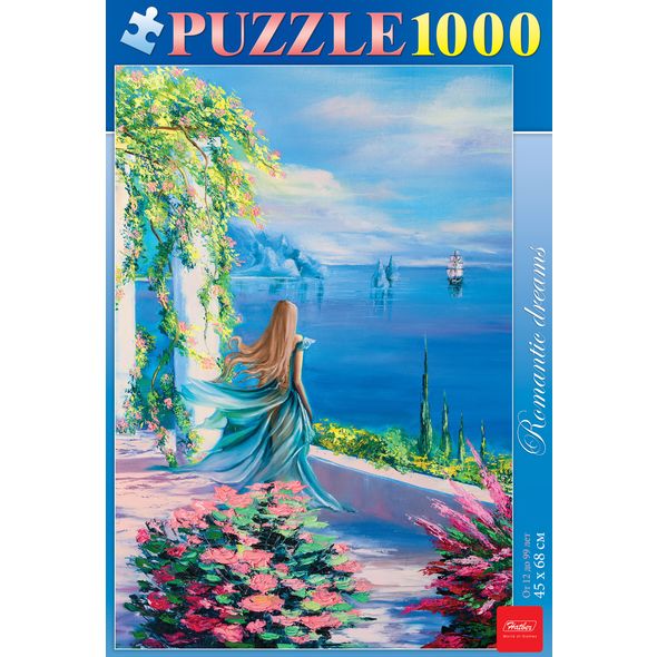 Пазлы 1000эл. А2ф -Романтические мечты- 1000ПЗ2_16976 1/7