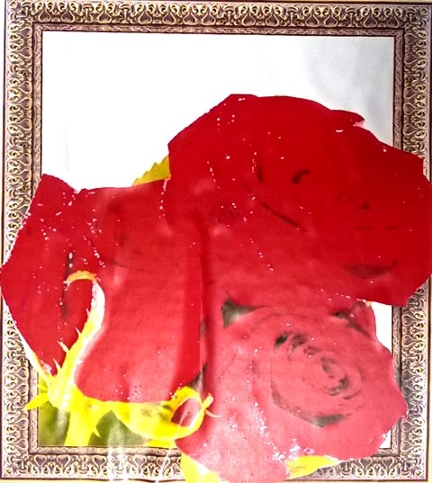 Алмазная мозаика 5D 40*50см КРАСНЫЕ РОЗЫ арт.LT0174