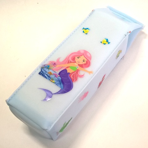 Пенал силикон. РУСАЛКА 20*6*6см арт.8896 1/12