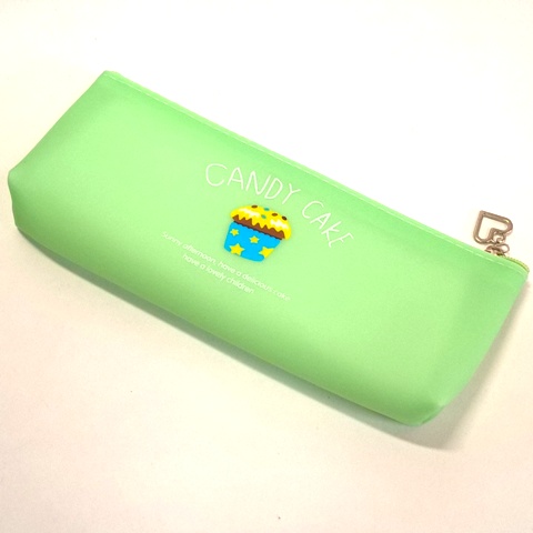 Пенал-косметичка силикон. СЛАДКИЙ ДЕСЕРТ 19*8*3,5см арт.8902 1/12