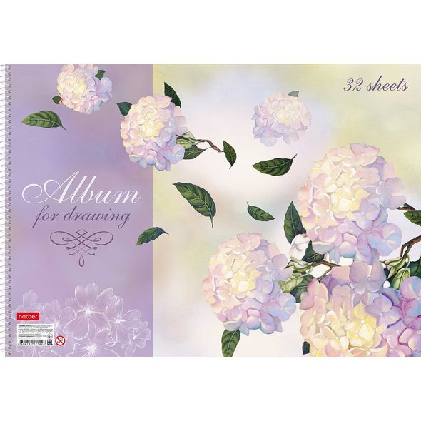 Альбом 32л. А3 "Нежность" спираль 32А3Всп_18959 1/24
