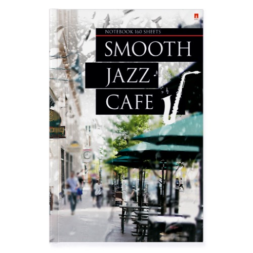 БЛОКНОТ-ПРЕСТИЖ А4. 160Л. "JAZZ CAFE" 3-160-490/8