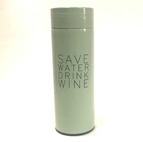 Термос 350мл."SAVE WATER DRINK WINE" арт.6900