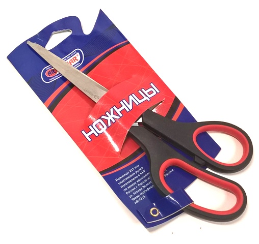Ножницы 21.5см пластик.ручки AR-P215 1/12