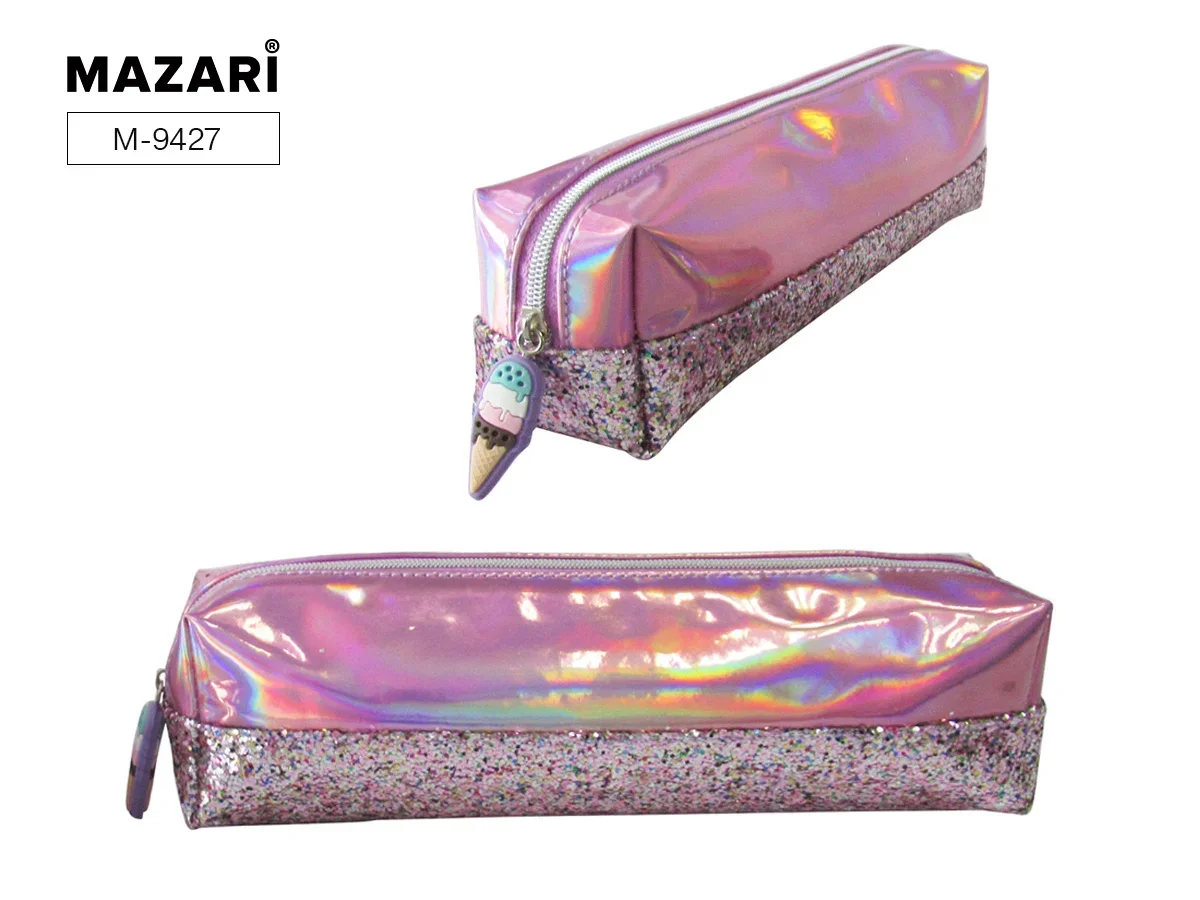 Пенал-косметичка PINK MAGIC S, 21,5х5х5,5 см, на молнии M-9427 1/12