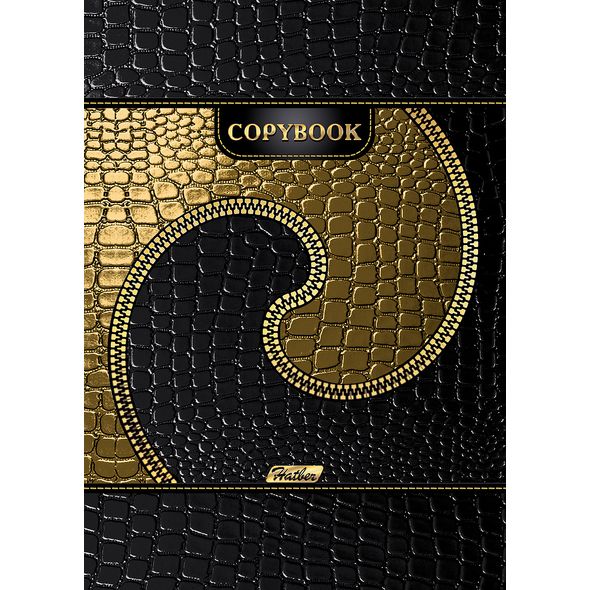 Бизнес-блокнот А6 80л 7БЦ "Gold Style" клетка 80ББ6лофВ1_17401 1/36