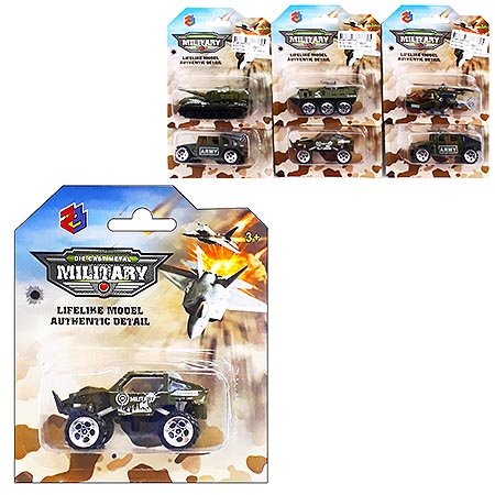 Машина " Military " Джип 6,5*3,5*3,5см 01056H-641S