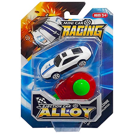 Машина " Mini Car Racing " в наборе: машина 6,5см, пусковой механизм 6,5*3,5см 10056H-913I