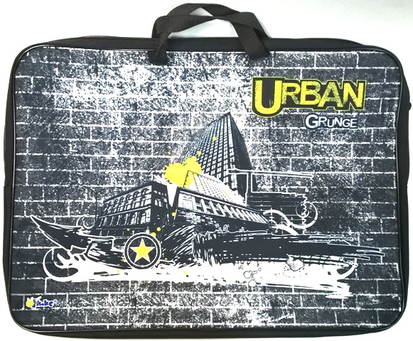 Папка А3 "СТЕНА URBAN", ткань ручка-тесьма арт.57974