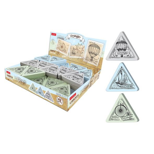Ластик VOYAGE Ассорти 55х55х55х9мм 55BL_14253 1/30